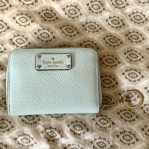 Kate spade mint green Dani wallet